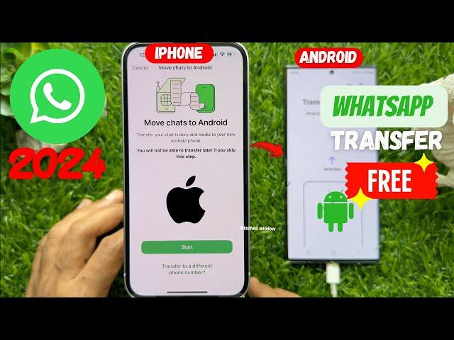 Transfer WhatsApp Chats from iPhone to Android || Move Chats to Android