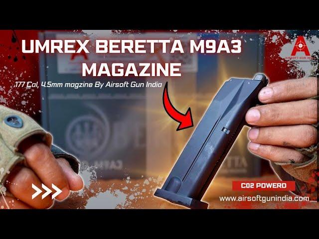 Magazine for Beretta M9A3 BB Air Pistol by Airsoft Gun India 