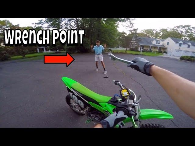 Angry Neighbors Vs Dirt Bike