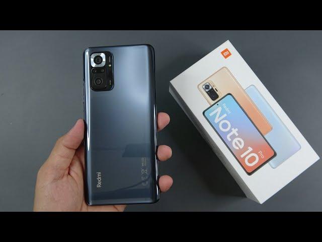 Xiaomi Redmi Note 10 Pro unboxing, camera, antutu, gaming | ASMR