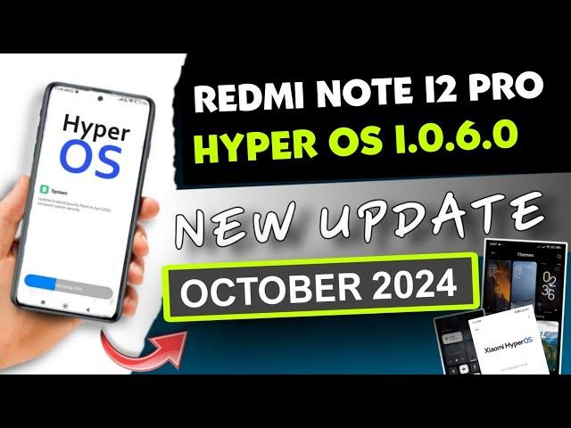 Redmi Note 12 Pro 5G HyperOs 1.0.6.0 New Update Is Here | Full Review | Hyperos 2.0 Android 15