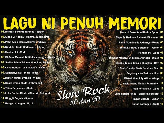 Lagu Slow Rock Malaysia Terbaik - Lagu Jiwang 80/90an - Lagu Malaysia Lama Terbaik