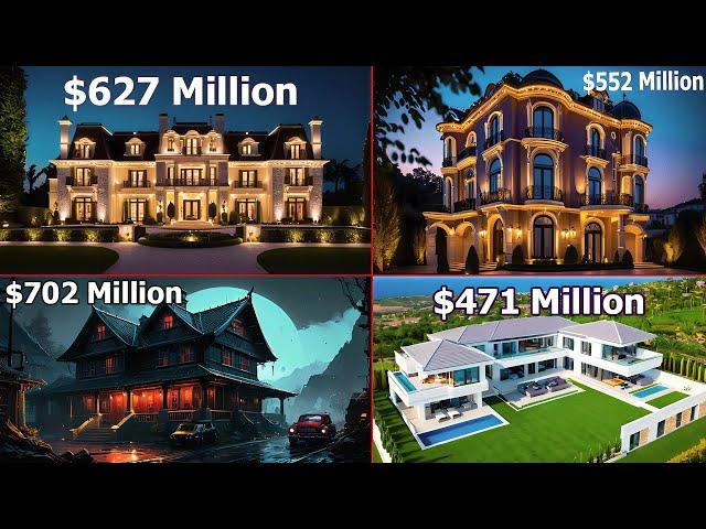 Top 10 Most Expensive Luxury Homes in the World | Stunning Mansions & Estates