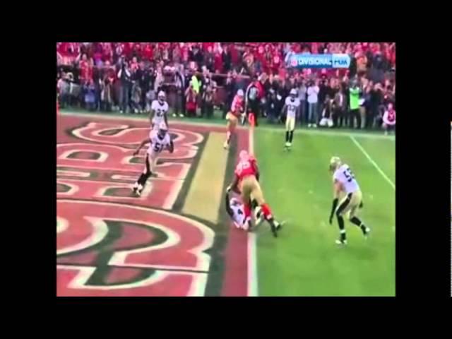 TV and Radio Calls of Vernon Davis' Touchdown vs. Saints 1/14/12