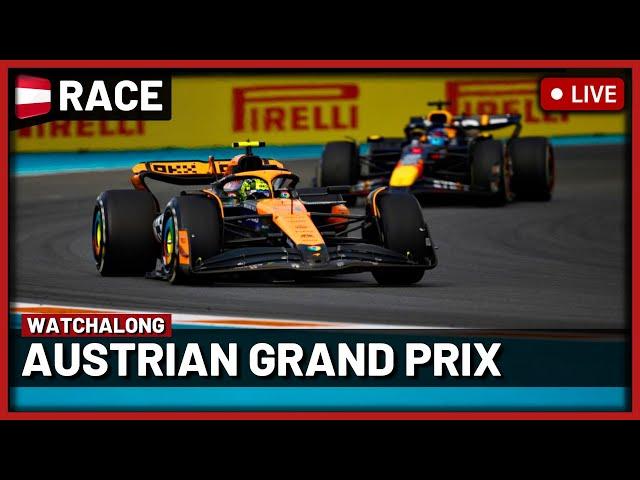 F1 Live: Austria GP Race - Commentary + Live Timing