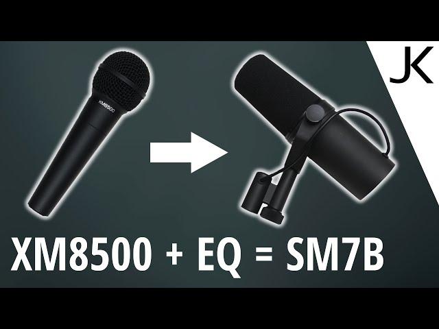 Shure SM7B on the cheap (ft. Behringer XM8500)