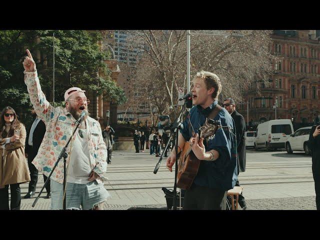 Teddy Swims Surprise Street Show - 'The Door' with Pace Randolph