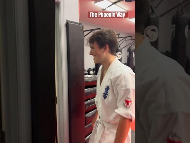 Kyokushin Karate Wisdom from Sensei: Your Body is a HINGE #karate #training #wisdom #shorts #short