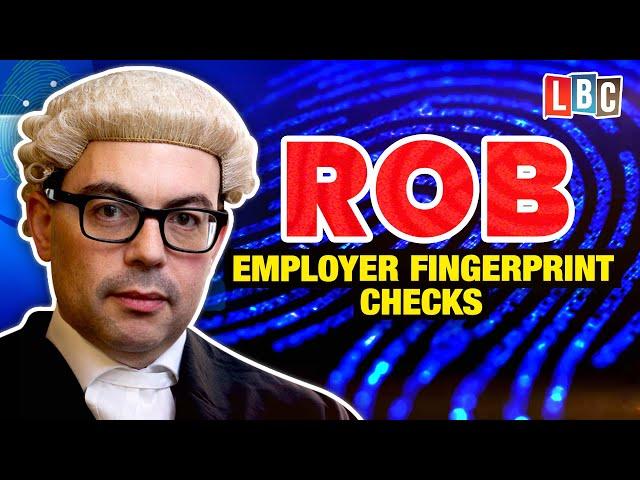 My boss is demanding my fingerprints [LBC Legal Hour]