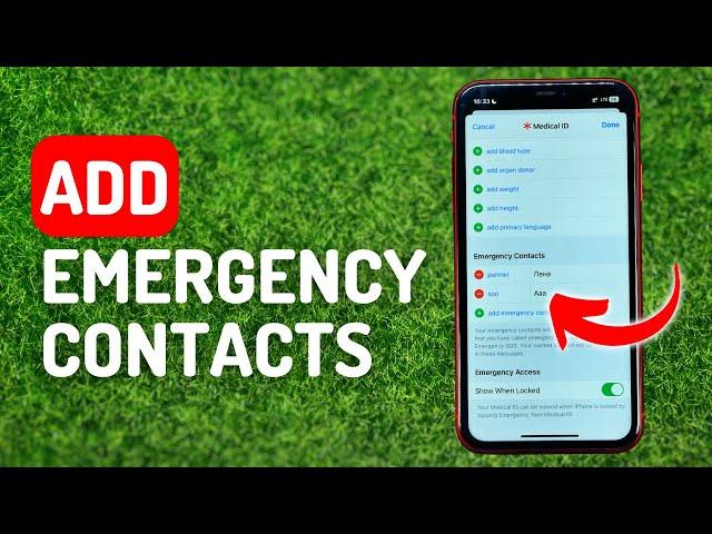 How to Add Emergency Contacts on iPhone - Full Guide