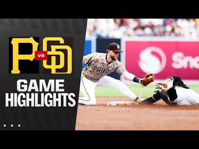 Pirates vs. Padres Game Highlights (6/1/25) | MLB Highlights