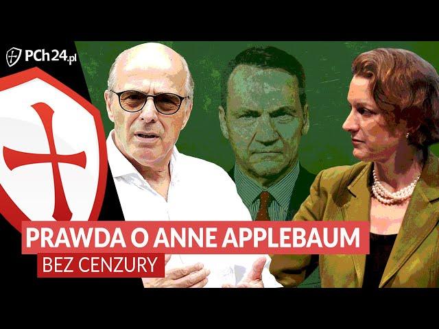 POSPIESZALSKI SZCZERZE O ANNE APPLEBAUM: MAMY PRAWO PYTAĆ