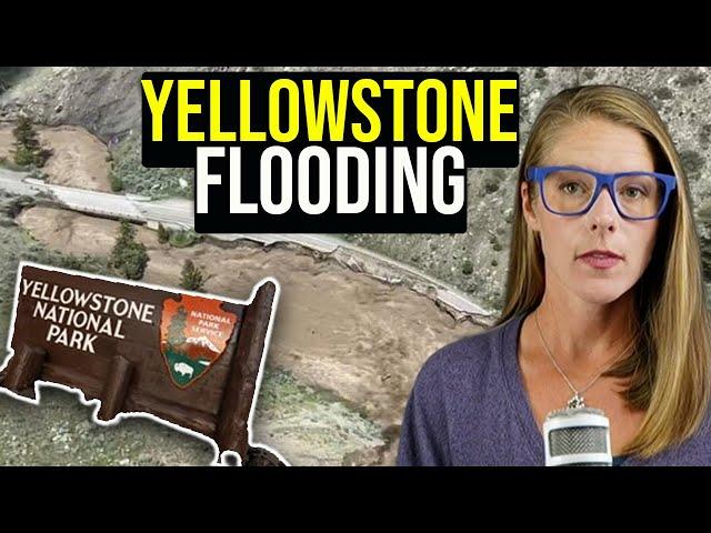 Resident describes Yellowstone flooding, destruction & panic || This Nomadic Idea