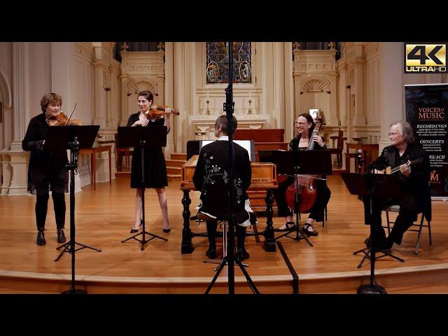 Marco Uccellini: La Bergamasca; Voices of Music with Elizabeth Blumenstock & Alana Youssefian 4K UHD