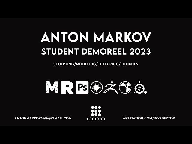 Anton Markov Demoreel 2023