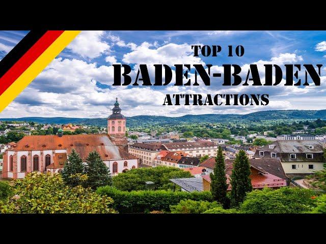 Top 10 Baden-Baden Attractions | Baden-Baden Germany | Things to Do in Baden-Baden