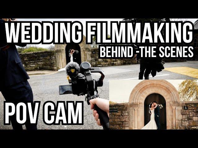 Wedding Filmmaking POV Behind the Scenes BTS - Sony a7SIII / DJI Action 2 #WeddingVideography #bts