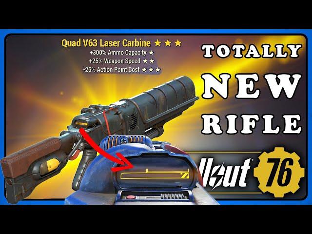 Fallout 76 PTS: V63 Laser Carbine - The New Ultimate Rifle - Coming Soon.