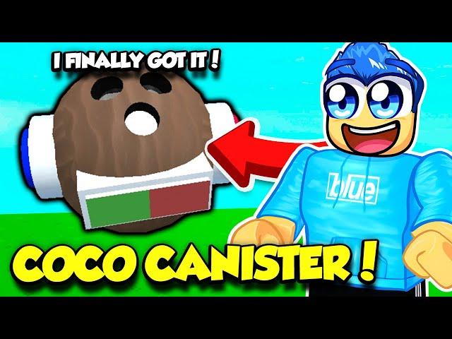 I FINALLY Got The COCO CANISTER BEST BACKPACK In Bee Swarm Simulator!!