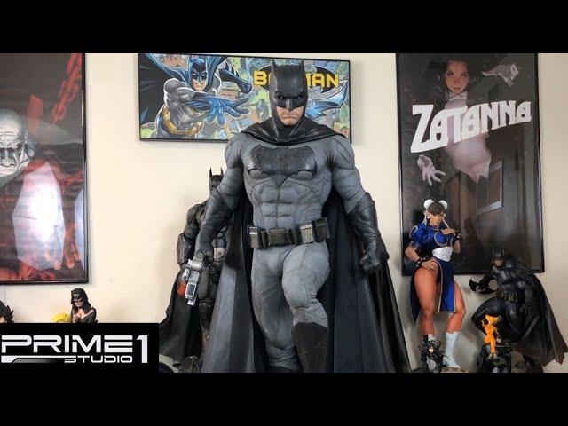 Unboxing Prime 1 Studio ‘s Justice League Batman Statue with Exclusive Ben Affleck portrait!!!