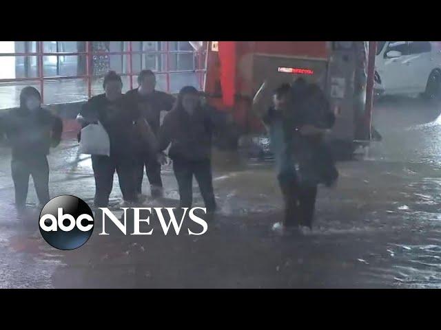 Tropical Storm Beta makes landfall along Gulf Coast