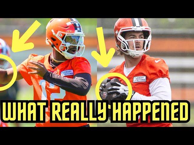 Shedeur Sanders VS Kenny Pickett QB BATTLE At Cleveland Browns Minicamp Practices