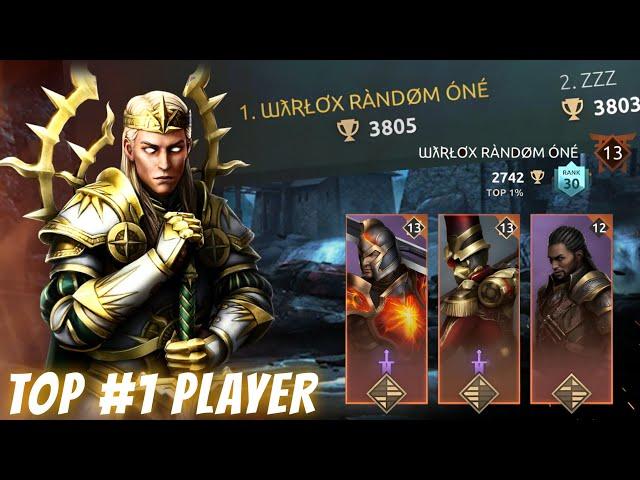 Battling Previous Season Top #1 Player3.8k Pro Player || Renova Gaming|| Shadow Fight 4: Arena