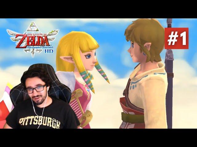 SOARING Through The Skies! The Legend of Zelda: Skyward Sword [HD] - Blind Live Playthrough - Part 1