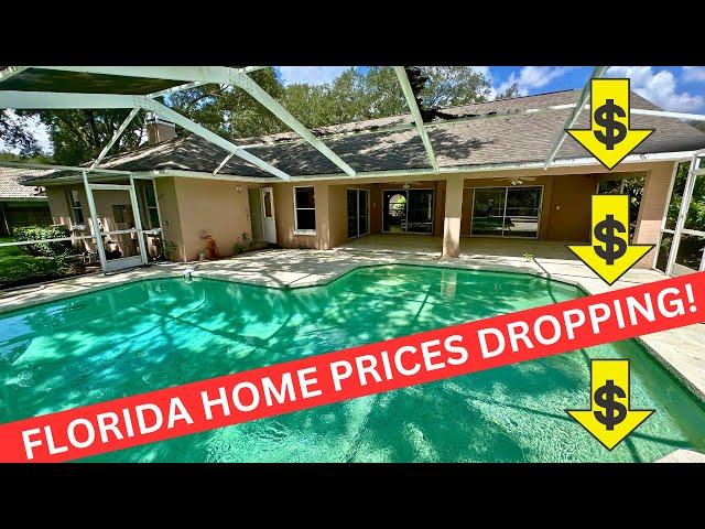 Inside 2 Lutz Florida Pool Homes For Sale with Price Reductions as Days on Market Increases!