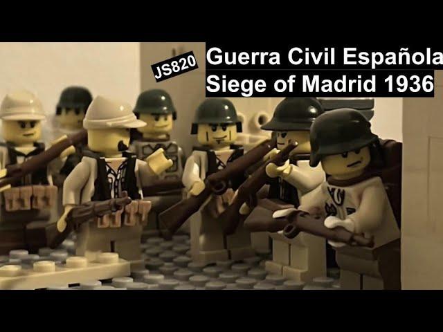 Lego Spanish Civil War - Siege of Madrid 1936