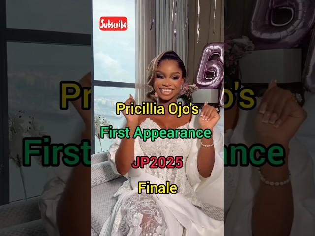 Pricillia Ojo's First Appearance JP2025 Finale