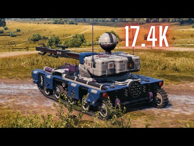 World of Tanks Manticore 17.4K Assist Damage & T-100LT 18.7K & EBR 105 etc