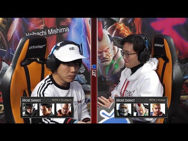 Tekken 7 Grand Final knee vs qudans EVO