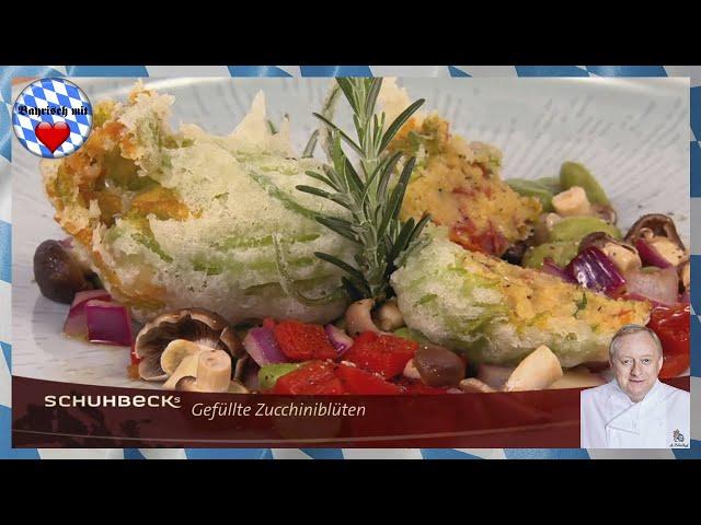 Alfons Schuhbeck - Gefüllte Zucchiniblüten