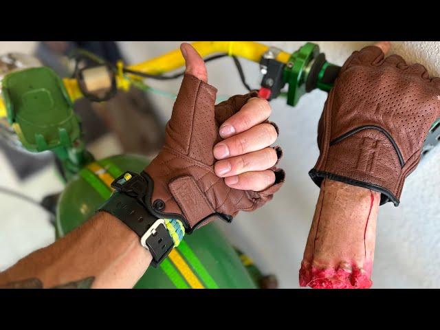 Leather Riding Gloves Amazon Review Harssidanzar 5 Stars