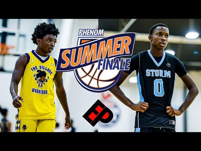 Carolina Storm Vs The Village Warriors: Phenom Hoops Summer Finale 15U Matchup At Rise Indoor | 4K