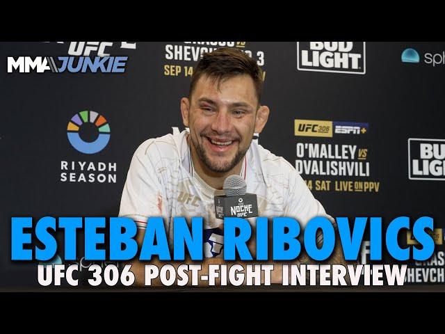 Esteban Ribovics Didn't Realize Fight of the Year Contender While it Was Happening | UFC 306