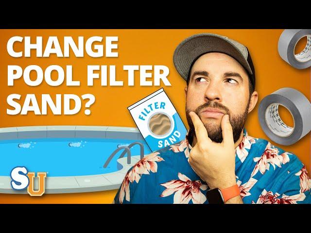 How To Change The SAND In Your POOL FILTER