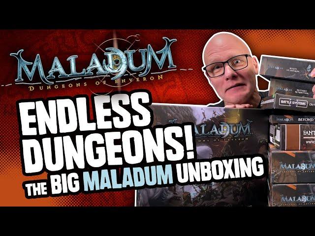 Endless Dungeons - The Big Maladum Unboxing!