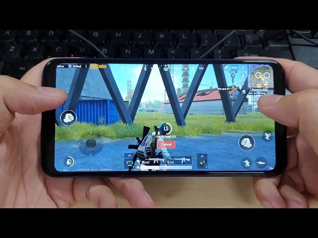 Test Game PUBG Mobile On Samsung Galaxy A10