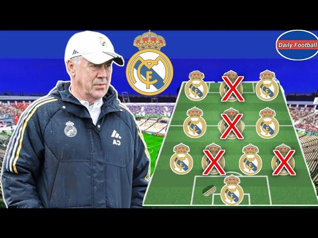 King Ancelotti Dream Lineup For Next Season  Real Madrid Transfer News Next Season 