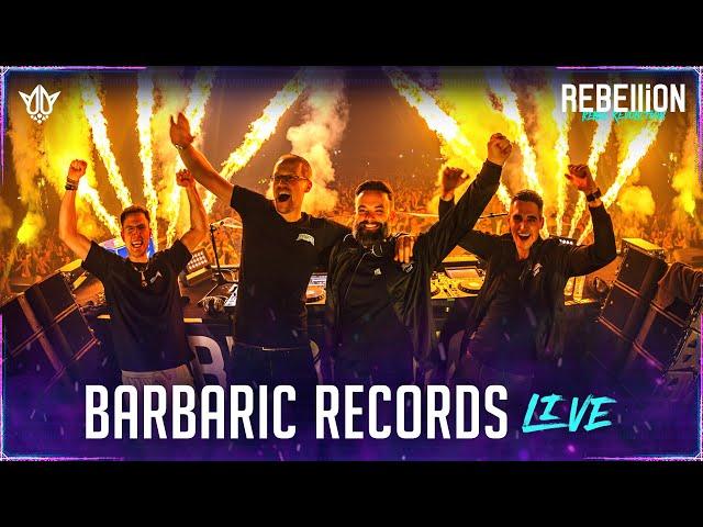 Barbaric Records LIVE @ REBELLiON Indoor 2024 - REBEL REVOLUTION