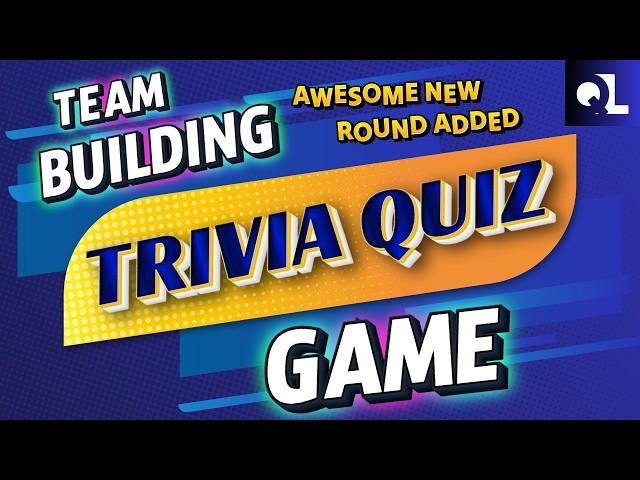 New Trivia Quiz Game For Team Building | Fun General Knowledge Test