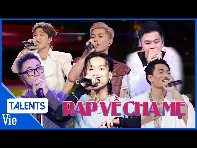 TOP 6 bản rap về cha mẹ gây xúc động mạnh, lấy nước mắt triệu khán giả và HLV