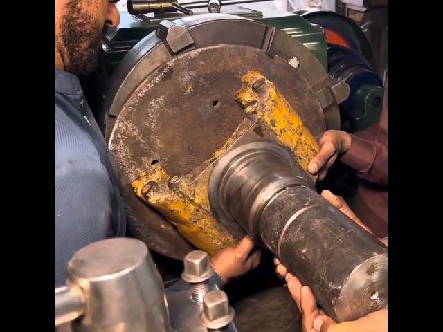 How to Rebuild Broken Spindle of Loader with Amazing Technique