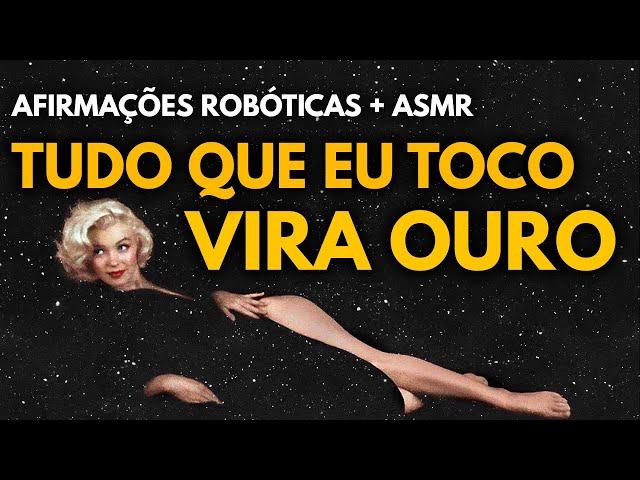 ️ Mentalidade de OURO ️ Afirmações Robóticas + ASMR Para Sucesso e Sorte!  10 MIL REPETIÇÕES