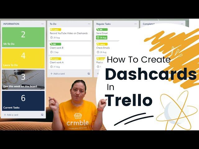 How to Create Dashcards in Trello | Counter Cards for Tasks