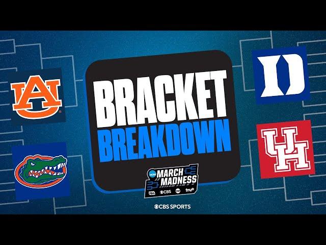 FULL BRACKET BREAKDOWN of each region in the NCAA Tournament | 2025 March Madness