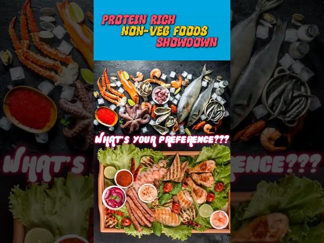 The Best Protein-Rich Non-Vegetarian Foods: What's Your Preference?