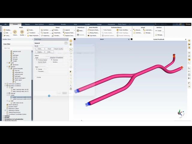 Estimating metal pipelines corrosion using Ansys Fluent